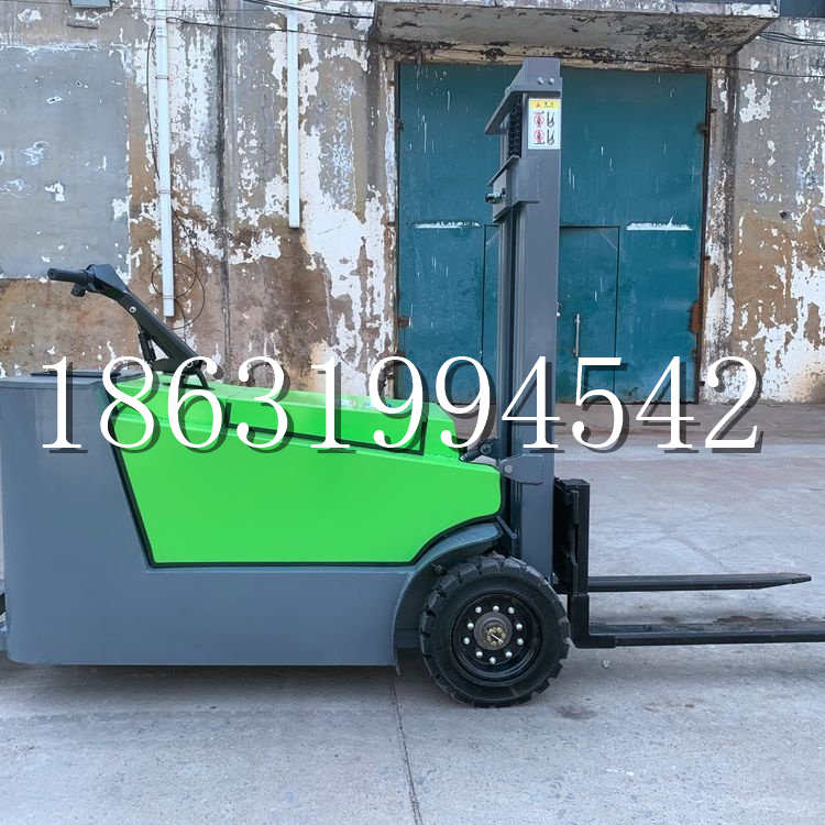 施秉县小型电动叉车1吨2吨步行站驾式电瓶堆高充电装卸车液压升降车铲车